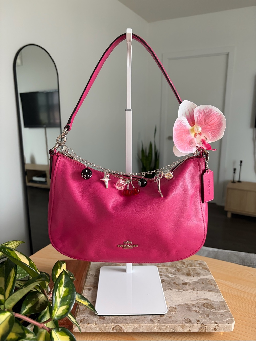 Coach PINK Chelsea Leather Shoulder Bag